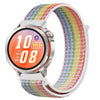 Correa de reloj Huawei Watch GT Runner 2 con cierre de velcro de nailon (arcoíris)