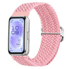 Correa de reloj de nailon tejido con hebilla deslizante para Huawei Band 11 / Band 11 Pro (rosa)