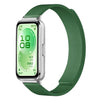 Correa de reloj magnética de silicona suave con textura de lichi (Alfalfa) para Huawei Band 11 / Band 11 Pro