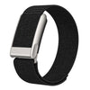 Correa de reloj ajustable de nailon con cierre de velcro para electrocardiograma WHOOP 5.0 (totalmente negra)