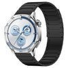 Correa de reloj magnética de silicona texturizada Armor de 20 mm (negra)