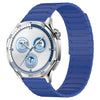 Correa de reloj magnética de silicona texturizada Armor de 20 mm (azul medianoche)