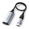 Tarjeta de captura de vídeo HDMI 4K Lemorele AC05 para transmisión en directo y grabación.