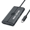 Tarjeta de captura de vídeo HDMI 4K Lemorele AC08, adaptador para grabación de juegos en directo (negro)