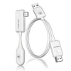 Transmisor inalámbrico USB-C Lemorele P10, 1080P, WiFi de 5 GHz, adaptador de largo alcance de 50 m.