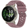 Correa de silicona transpirable del mismo estilo que la original para Amazfit Cheetah 2 Pro (morado ahumado).
