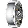 Anillo inteligente SY15, talla 12, compatible con monitorización de la salud y control por gestos (plateado).