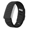 Correa de silicona bicolor estilo diamante completo para WHOOP 5.0 Regular (Negro)