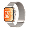 Correa de acero inoxidable milanesa de dos secciones con doble imán para Huawei Watch Fit 5 / Fit 5 Pro / Fit 4 (Starlight)