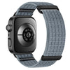 Correa de reloj de dos secciones de nailon tejido transpirable con cierre de velcro para Huawei Watch Fit 5 / Fit 5 Pro / Fit 4 (Gris brumoso)