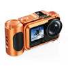Para DJI Osmo Action 6 DJ-6, cubierta magnética desmontable para la jaula de la cámara (naranja)