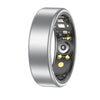 Anillo inteligente R88 con monitor de actividad física, compatible con control de salud y cámara, tamaño del anillo: talla 13 (plateado).