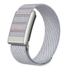 Correa de reloj WHOOP 5.0 Regular de nailon bicolor con cierre de velcro (sarga blanca)
