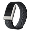 Correa de reloj WHOOP 5.0 Regular de nailon bicolor con cierre de velcro (sarga negra)