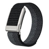 Correa de reloj WHOOP 5.0 con electrocardiograma, doble color, de nailon con cierre de velcro (sarga negra).
