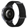 Correa de reloj de nailon transpirable de dos secciones con botón de liberación rápida de 18 mm (Speed Shadow Black)