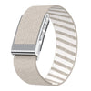 Correa de reloj de nailon elástico con diamante de una sola fila para electrocardiograma WHOOP 5.0 (piedra)
