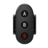 Control remoto Bluetooth de 3 botones D09 para DJI, Insta360, GoPro y otras cámaras de acción, teléfonos inteligentes (negro)
