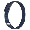 Correa de reloj de nailon con cierre de velcro para Amazfit Helio (azul oscuro)