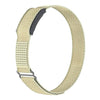 Correa de reloj de nailon con cierre de velcro para Amazfit Helio (beige)