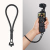 Correa de muñeca ajustable con bloqueo automático y antipérdida para cámara DJI Osmo Pocket 4 / 3 (Negro clásico)