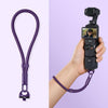 Correa de muñeca ajustable con bloqueo automático y antipérdida para cámara DJI Osmo Pocket 4 / 3 (morado oscuro)