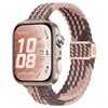 Correa de reloj trenzada de nailon con hebilla magnética delgada para Huawei Watch Fit 5 / Fit 5 Pro / Fit 4 (violeta ahumado)