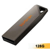 Memoria USB 2.0 HEYGATE TU10 de aleación de aluminio, mini memoria portátil, capacidad: 128 GB