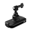 Clip magnético ajustable de liberación rápida de 360° para mochila, compatible con DJI, Insta360, GoPro y otras cámaras de acción (negro).