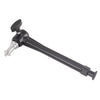 D086 Varilla de extensión de aleación de aluminio de 19 cm con brazo de montaje de doble rosca de 1/4 y 3/8 pulgadas