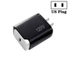 Cargador GaN de 120 W con tecnología USB-C y compatibilidad total de protocolos para portátiles, enchufe de EE. UU. (negro)