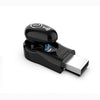 Auricular Bluetooth invisible S650 Second GenerationMini con micrófono (negro)