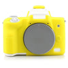 Richwell Silicone Armor Skin Case Body Cover Protector para cámara digital Canon EOS M50 Body (Amarillo)