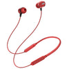 DM-22 Auricular Bluetooth magnético DM-22 Auriculares deportivos con banda para el cuello con micrófono Auriculares manos libres inalámbricos (rojo)