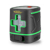 SNDWAY SW-331G Nivel láser 2 líneas Batería recargable de 360 grados Haz verde Nivel autonivelante láser 3D Rotativo Vertical Horizontal