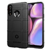 Carcasa de TPU a prueba de golpes de cobertura total para Galaxy A20s (negro)