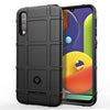 Carcasa de TPU a prueba de golpes de cobertura total para Galaxy A50s (negro)