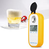DR402 Cerveza Digital Refractómetro Hidrómetro Brix 0-50% Medidor de concentración Refractómetro Vino electrónico Tester