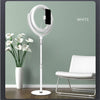 Llenar la luz Beauty Soporte de escritorio Desktop Footlights Rellenar el soporte de la luz, SZIE: 12 pulgadas (blanco)