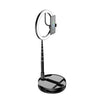 Luz de relleno profesional de nivel de estudio plegable portátil Soporte para teléfono móvil Anillo de luz LED (negro)