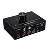 B015 Amplificador de señal estéreo frontal Booster Auriculares Amplificador de altavoz Auriculares Fuente de audio dual