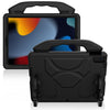 Para iPad 10.2 Carcasa protectora plana anticaída de EVA con soporte para el pulgar (negro)