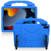 Para iPad 10.2 Carcasa protectora plana anti-caída de EVA con soporte para el pulgar (azul)