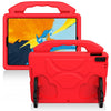 Para iPad Pro Carcasa protectora anticaída plana EVA de 11 pulgadas con soporte para el pulgar (rojo)