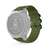 Para Garmin Fenix 3 / 5x Universal 26 mm de tres anillos Nylon Watch Band (Army Green)