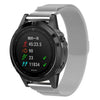 Para la banda de reloj de metal de acero inoxidable de metal de Garmin Fenix 5s Milán (Silver), tamaño: 20 mm