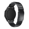 Para Huawei Watch GT2E GT2 46 mm de 22 mm Tortuga trasera de acero inoxidable (negro)
