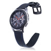 22 mm para Huawei Watch GT2E GT2 Band de cuero de fibra de carbono de 46 mm (azul)
