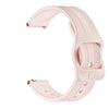 20 mm para Huawei Watch GT2 42 mm / Galaxy Watch Active 2 / Huami GTS / GTR 42 mm Band de reloj de silicona con hebilla japonesa (rosa)
