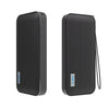 AEC BT-205 Altavoz Bluetooth inalámbrico portátil Altavoz de música estéreo Micrófono incorporado, Soporte para tarjeta TF (Negro)